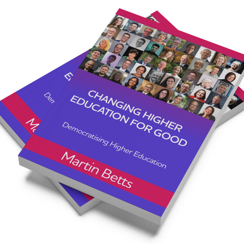 Changing Higher Education for Good Book Cover